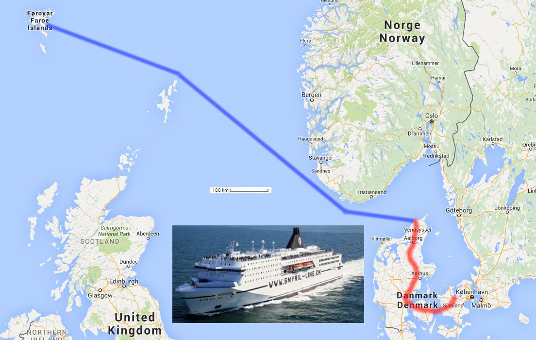 Rejsen til Færøerne