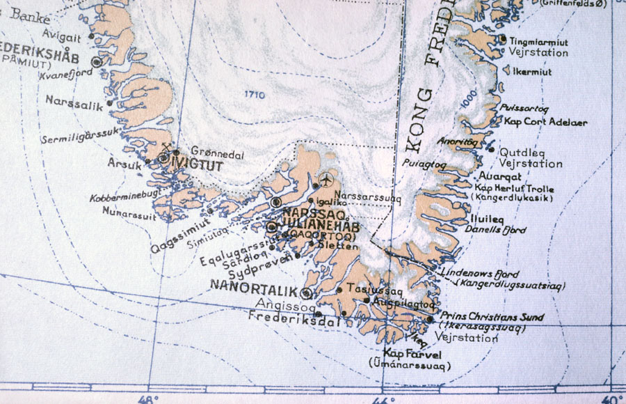 Vandring i Sydgrnland 1975