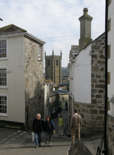 The town of St Ives, Cornwall