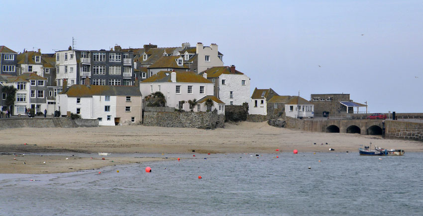 The town of St Ives, Cornwall