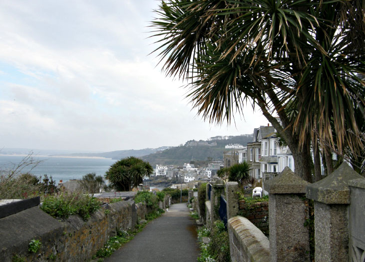The town of St Ives, Cornwall