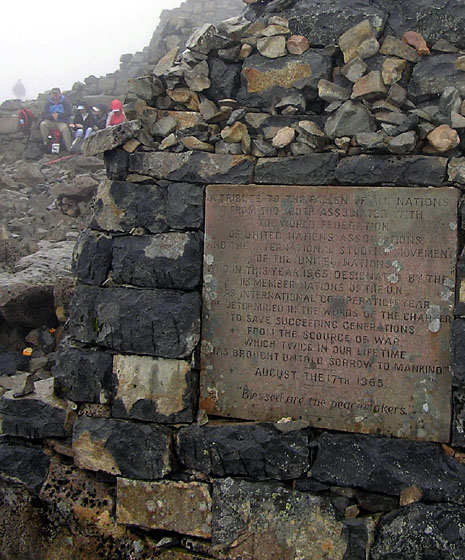 Ben Nevis monument