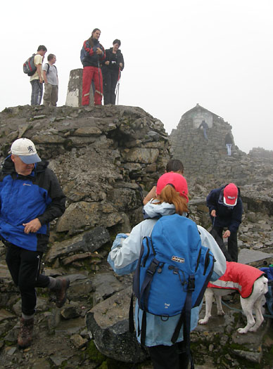 Top cairn of Ben Nevis