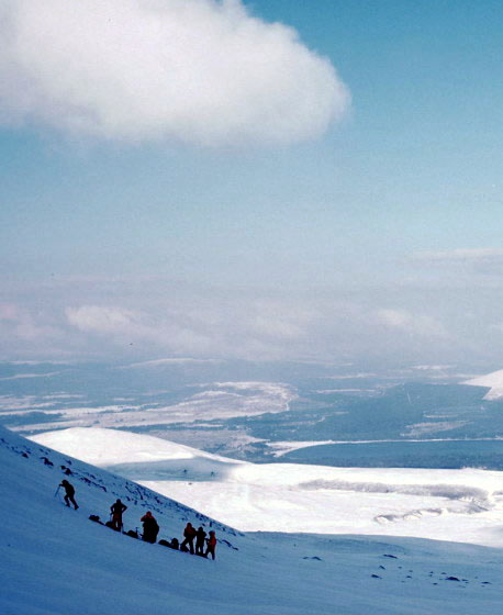 Skiing in The Cairngorms 1976