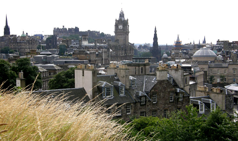 View from Calton Hill, Edinburgh