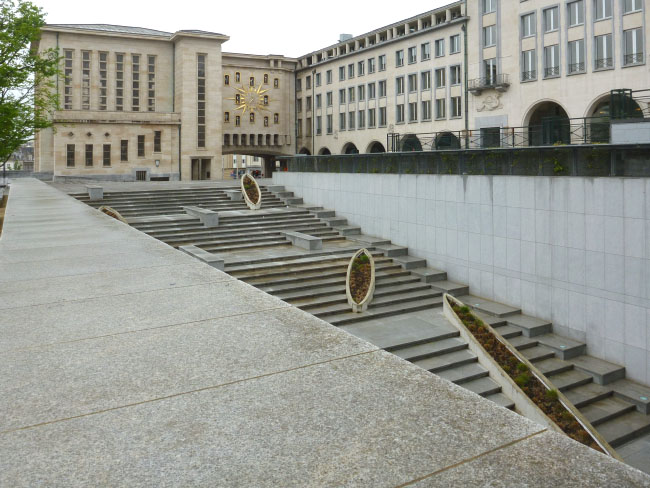 Bymidten i Bruxelles