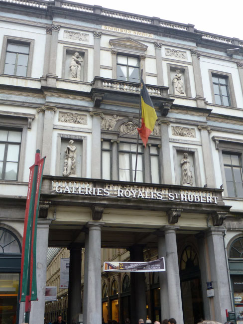 Bymidten i Bruxelles