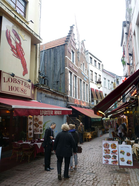 Bymidten i Bruxelles