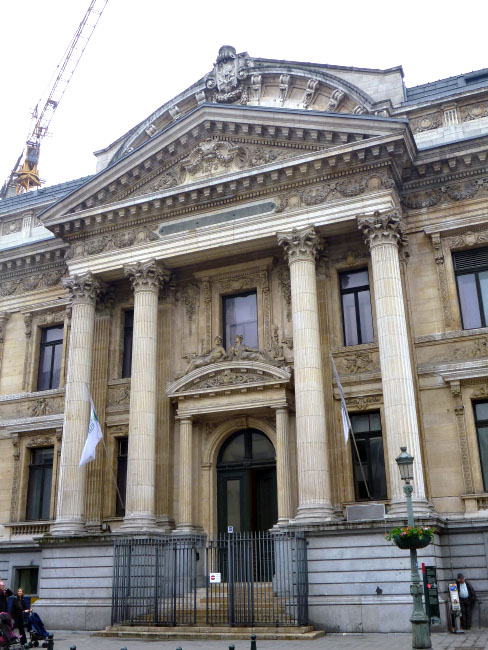 Bymidten i Bruxelles
