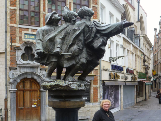 Bymidten i Bruxelles