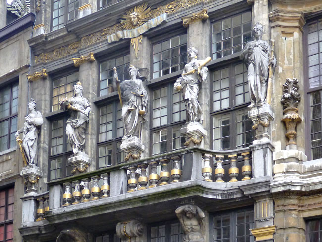 Bymidten i Bruxelles