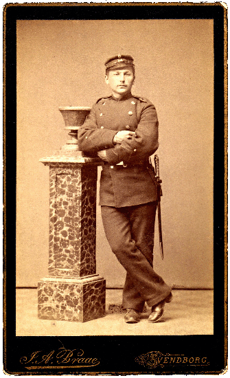 Børge Christensen Thomsen, ca. 1885
