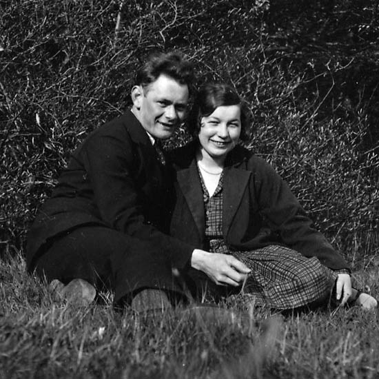 Sigvald Johannessen og Ellen Thomsen, 1931