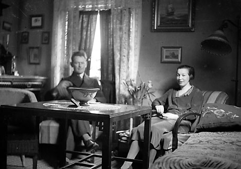 Sigvald Johannessen og Ellen Thomsen, 1933