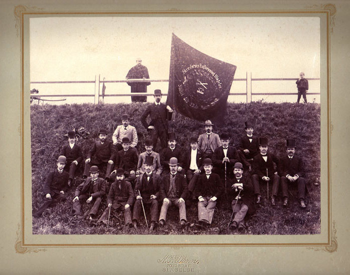 Skræddernes Fagforening Slagelse omkring år 1900