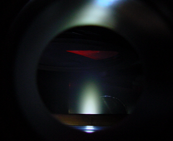 Plume from a YSZ-target irradiated at 248 nm